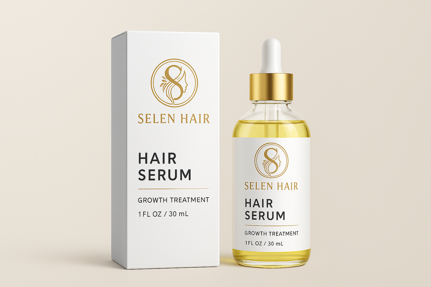 Sérum de croissance pour cheveux